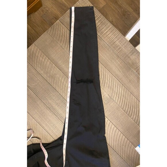 Hudson Barbara super skinny black distressed jeans - Picture 7 of 9